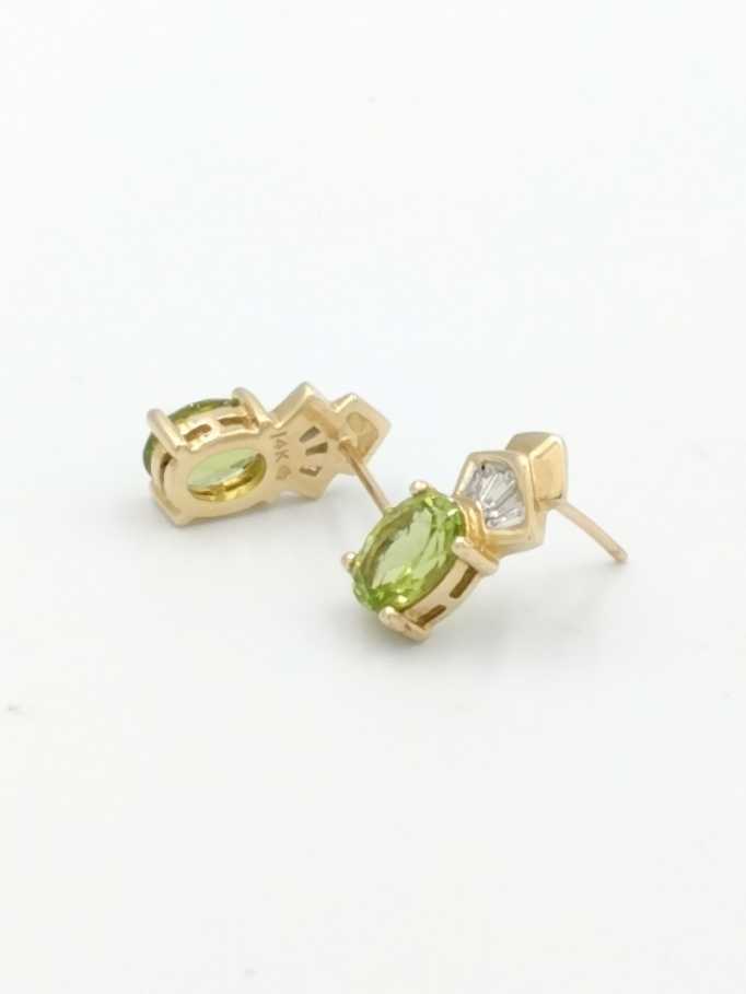 Earrings - Yellow Gold 14k (.585) 4.2 grams