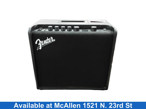 Fender Mustang Lt25 Black Guitar Amplifier