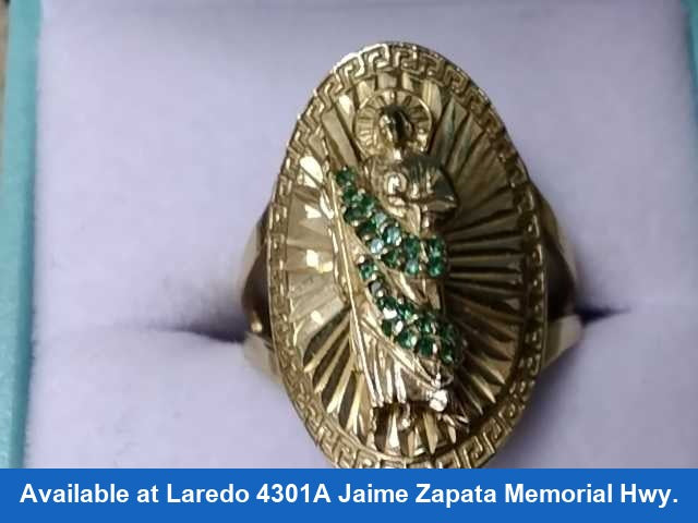Men's Ring - Yellow Gold 10k (.417) 4.3 grams Size 7