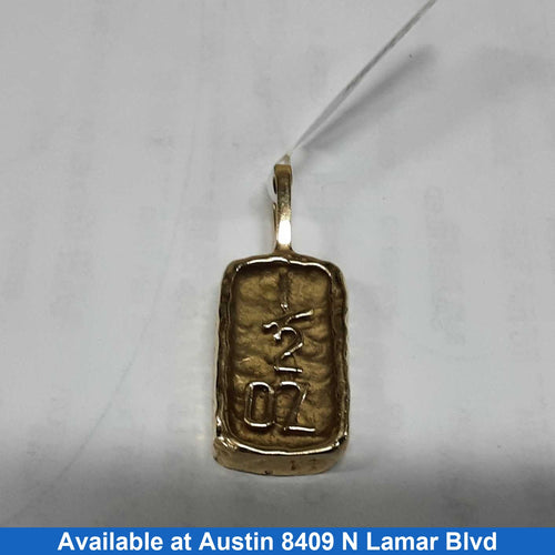 Pendant - Yellow Gold 14k (.585) 11 grams