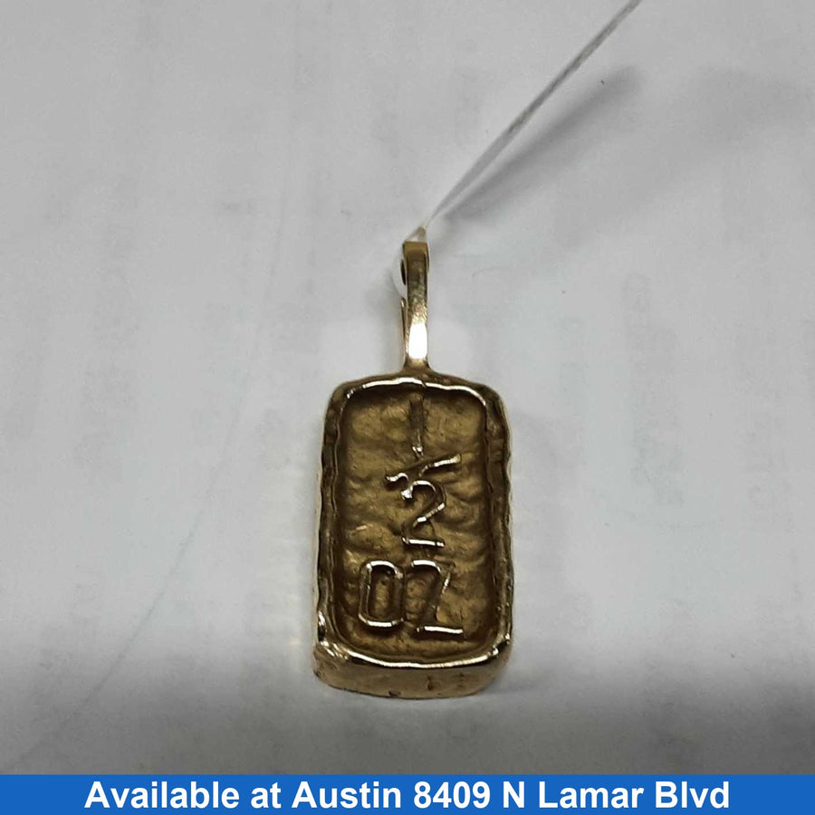 Pendant - Yellow Gold 14k (.585) 11 grams
