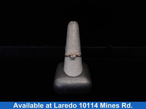 Women's Ring - Solitaire - Rose Gold 14k (.585) 3 grams Size 7