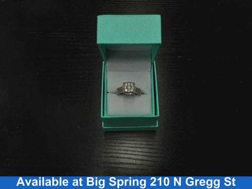 Women's Ring - White Gold 14k (.585) 3.4 grams Size 11