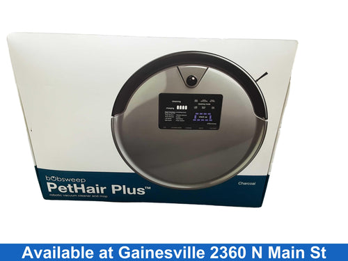 Bobsweep Pethair Plus Gray Floor Sweeper