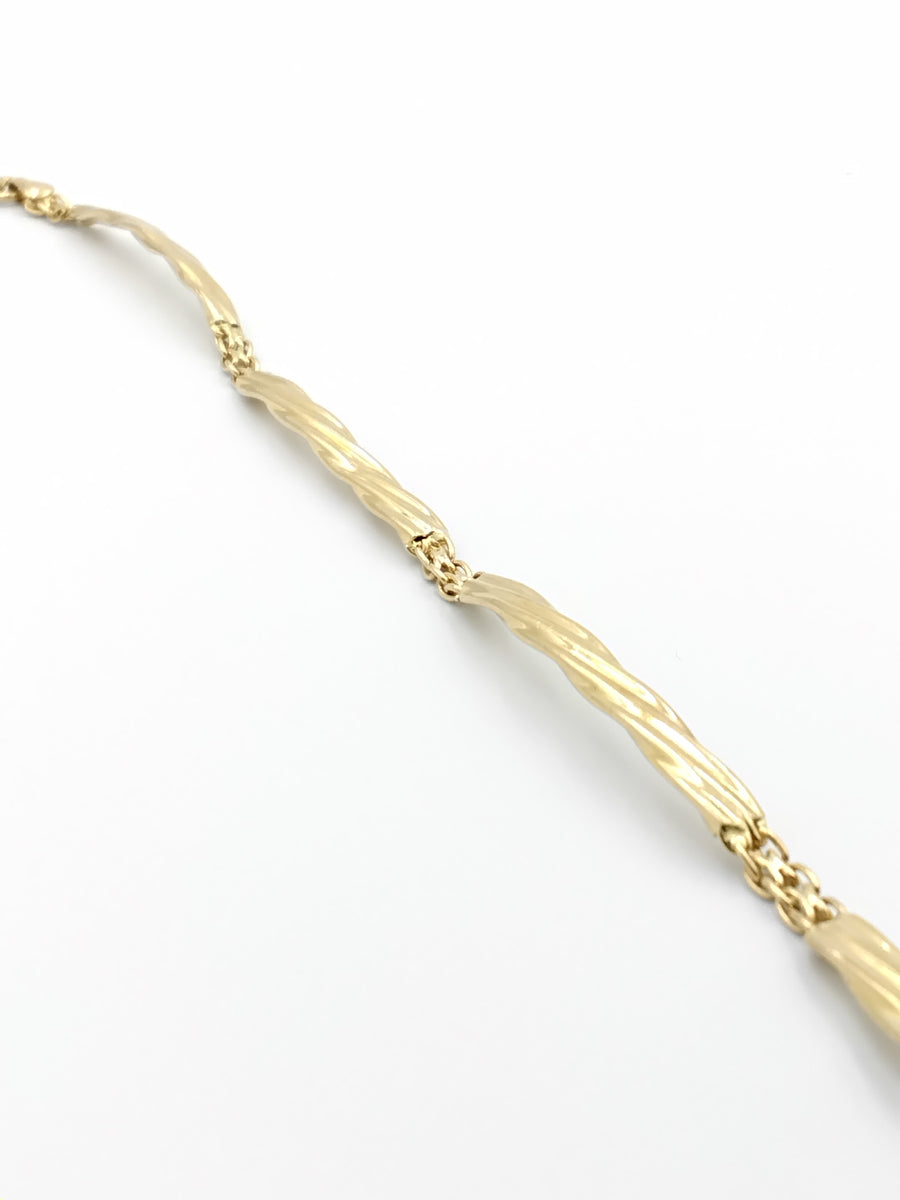 Bracelet - Yellow Gold 18k (.750) 5.9 grams 7 inch