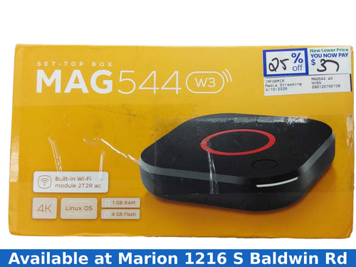 Imformir Mag544 W3 Black Media Streaming Player