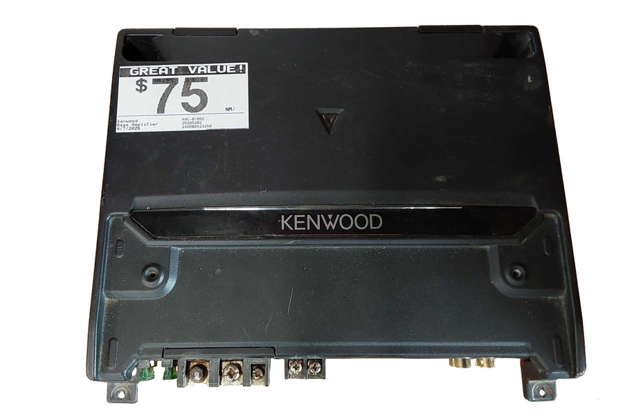 Kenwood Kac-8105d Black Bass Amplifier