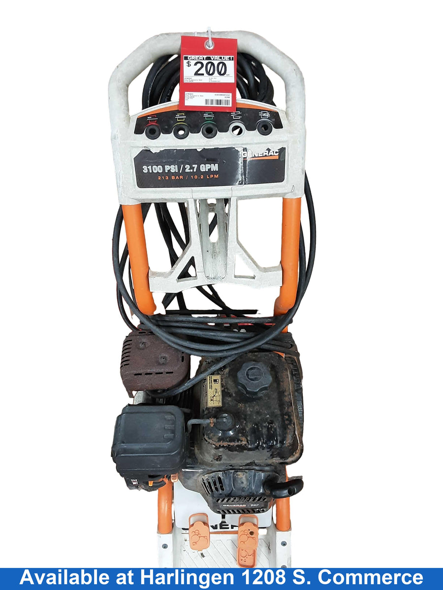 Generac 3100 Psi Orange Gas Pressure Washer