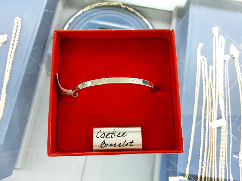 White Gold 18k (.750) 4.2 grams 8 inch