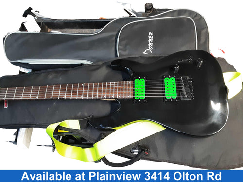 Jackson Js22-7 Black Electric Classic Guitar