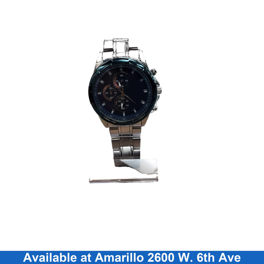 Accutime Pc21j Silver Regular Watch