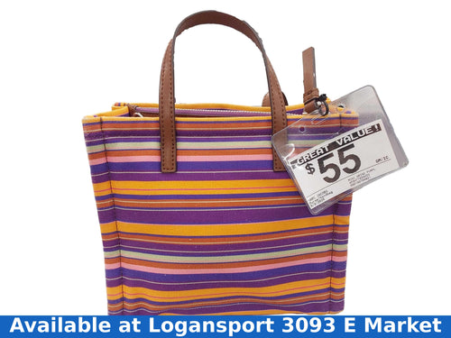 Marc Jacobs Mini Grind Purple Multi-color Purse / Handbag