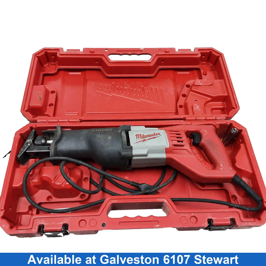 Milwaukee 6519-31 Red Corded Reciprocating Saw