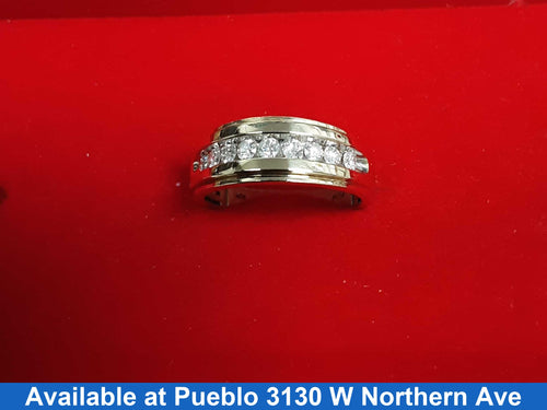 Men's Ring - Yellow Gold 10k (.417) 4.9 grams Size 9.5