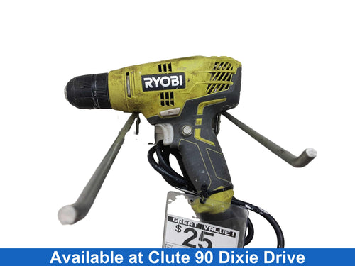 Ryobi D43 Green Corded Standard Drill