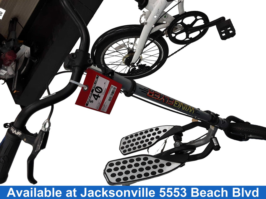 Wing Flyer Z150 Silver Kick Scooter