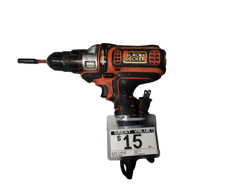 Black & Decker Creative Orange Corded Standard Drill