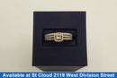Ring - Wedding Set - White Gold 14k (.585) 4.29 grams Size 6