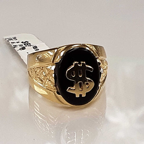 Men's Ring - Yellow Gold 10k (.417) 6.6 grams Size 8.5