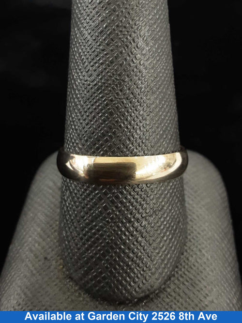 Ring - Wedding Band - Yellow Gold 14k (.585) 2.8 grams Size 11