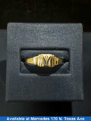 Women's Ring - Yellow Gold 10k (.417) 1.9 grams Size 10.5