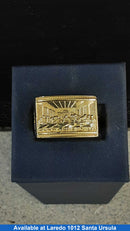 Men's Ring - Yellow Gold 10k (.417) 8.6 grams Size 13