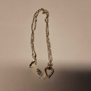 Figaro Chain - Yellow Gold 14k (.585) 6.4 grams 24 inch