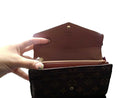Louis Vuitton Sarah Wallet Brown Wallet