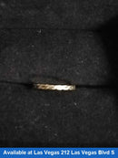 Ring - Wedding Band - Yellow Gold 10k (.417) 0.7 grams Size 20