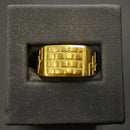 Men's Ring - Yellow Gold 14k (.585) 5 grams Size 11