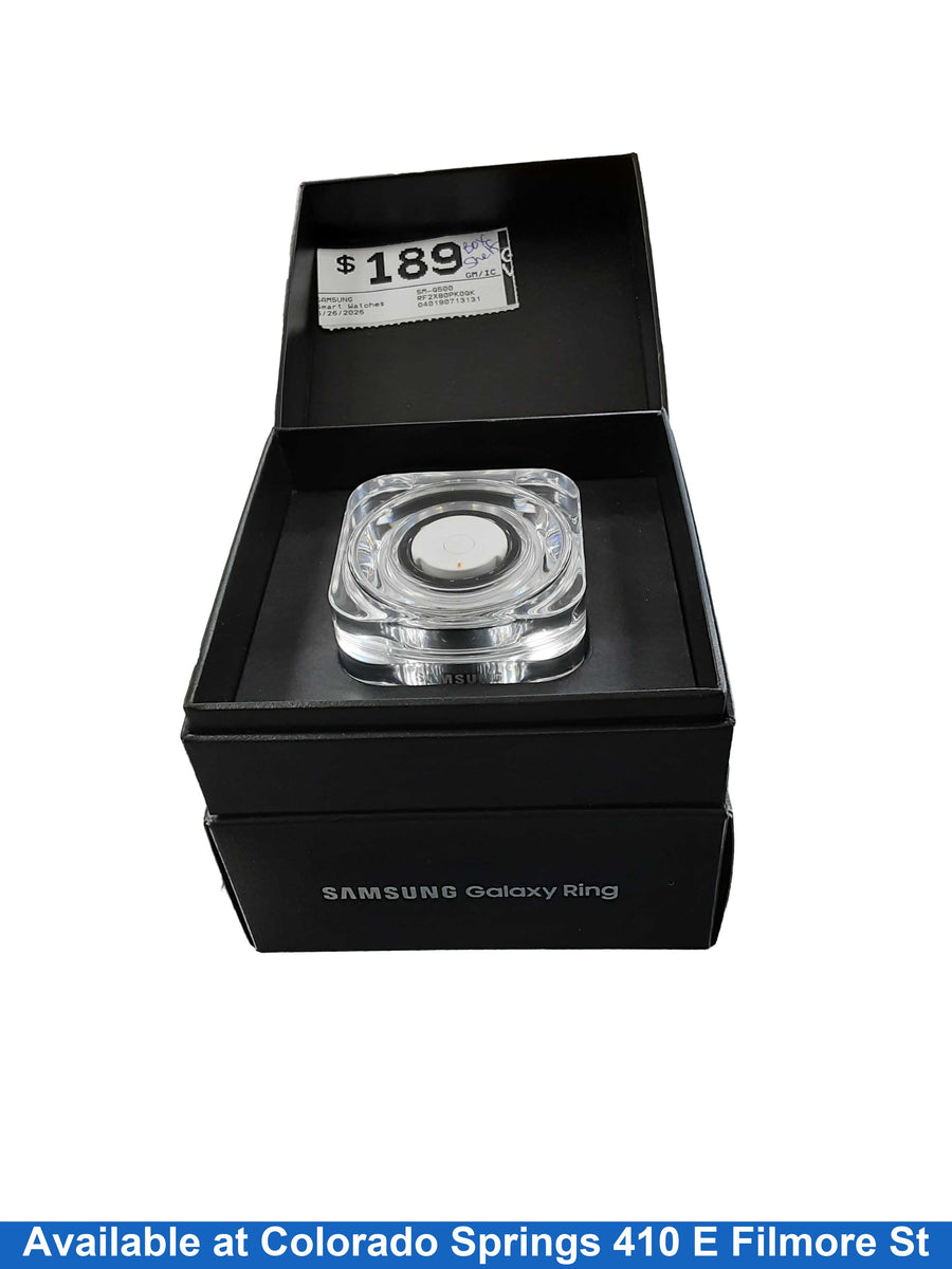 Samsung Sm-q500 Black Smart Watch