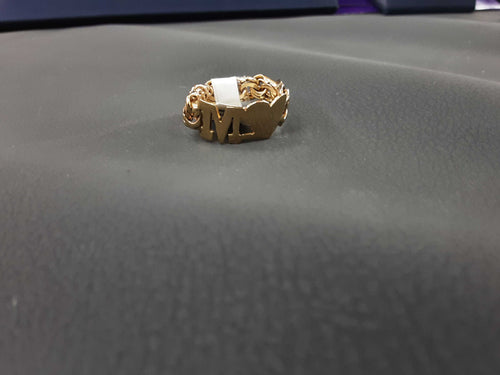 Women's Ring - Yellow Gold 10k (.417) 4.3 grams Size 20