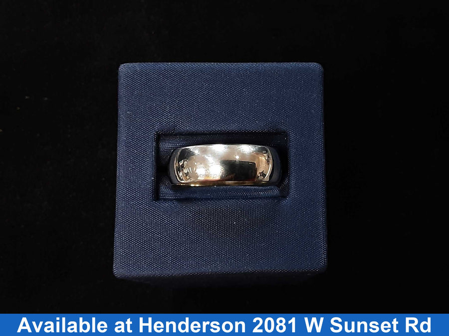 Ring - Wedding Band - White Gold 18k (.750) 5.5 grams Size 11