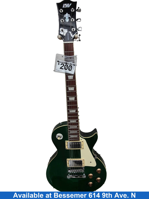 Iyv Green Electric Classic Guitar