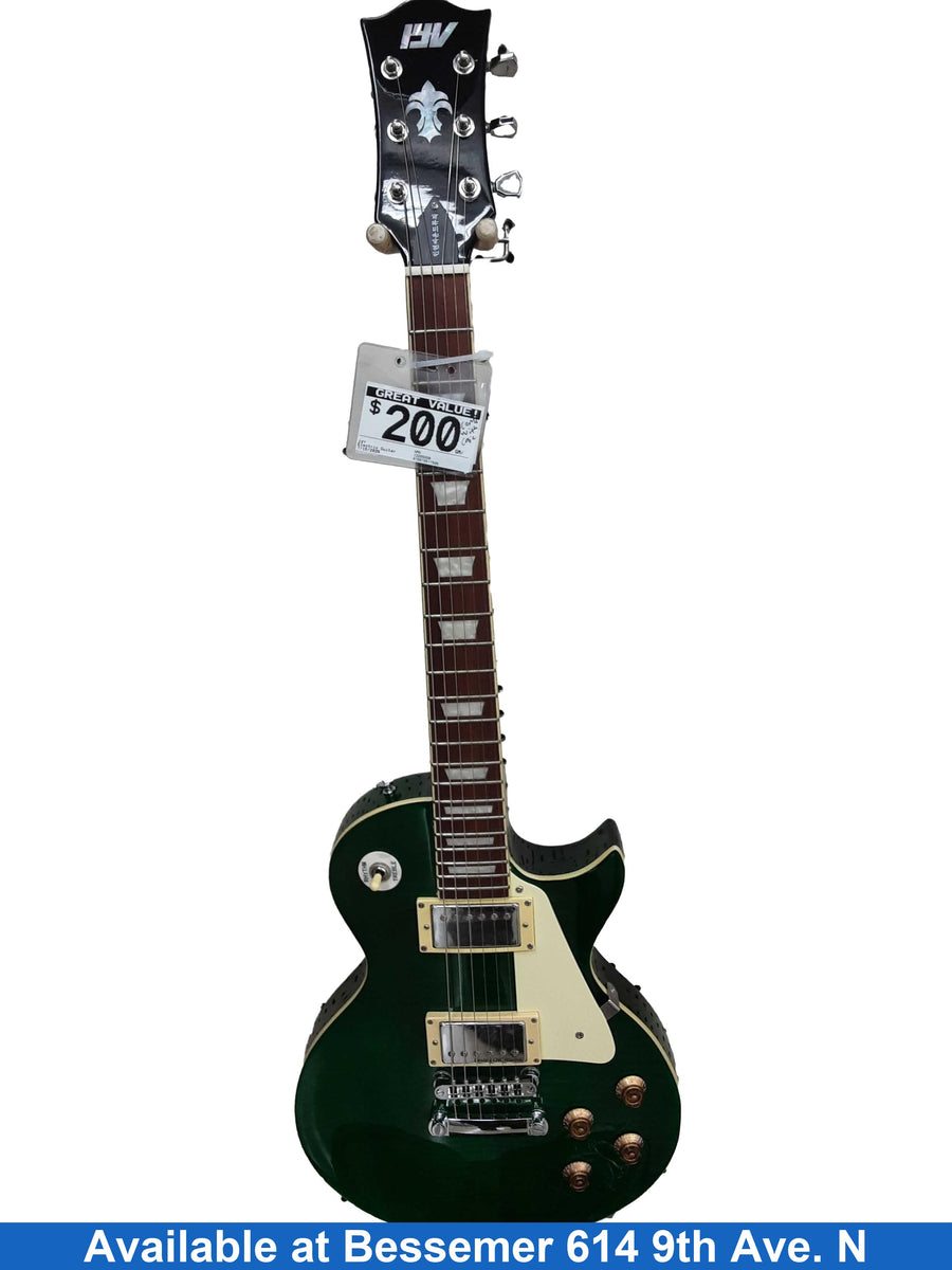 Iyv Green Electric Classic Guitar