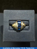 Women's Ring - Yellow Gold 10k (.417) 3.4 grams Size 6.5