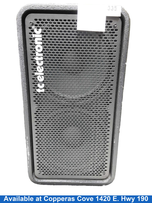 Tc Electronic Rs212 Black Subwoofer Speaker