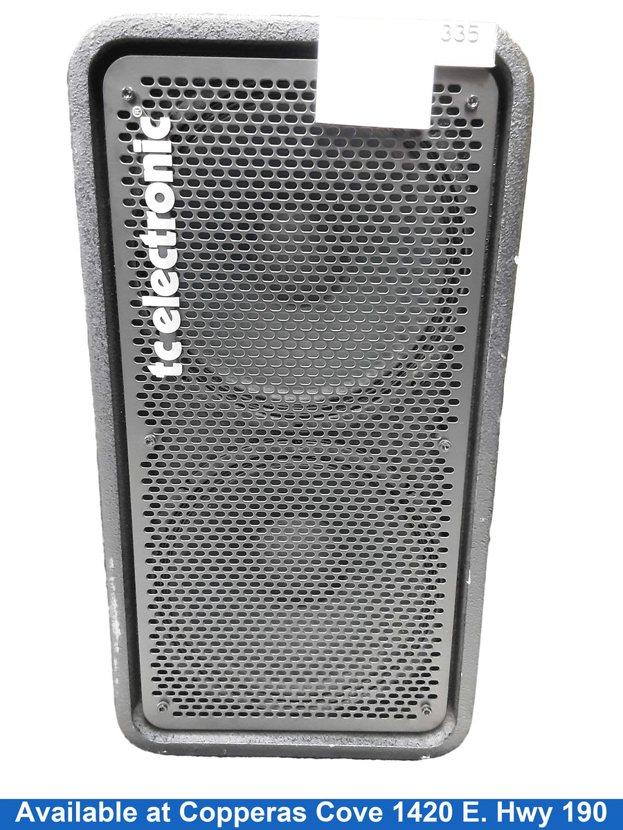 Tc Electronic Rs212 Black Subwoofer Speaker