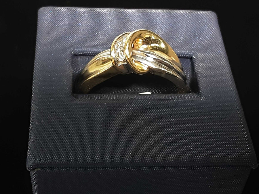 Men's Ring - Yellow Gold 14k (.585) 5.9 grams Size 11.5