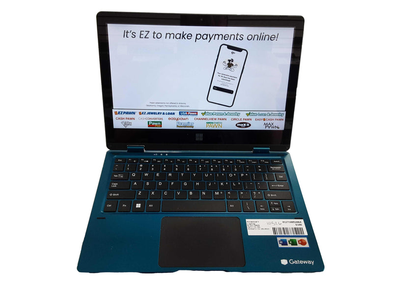 Microsoft Gwtc116-2bl Intel Celeron 4 Gb 64 Gb Blue Laptop