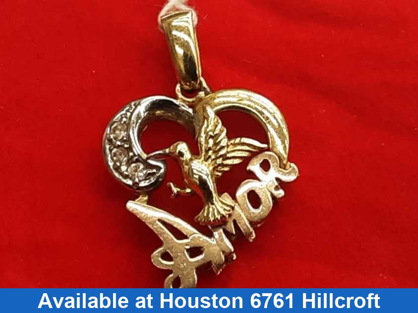 Pendant - Yellow Gold 14k (.585) 4.7 grams