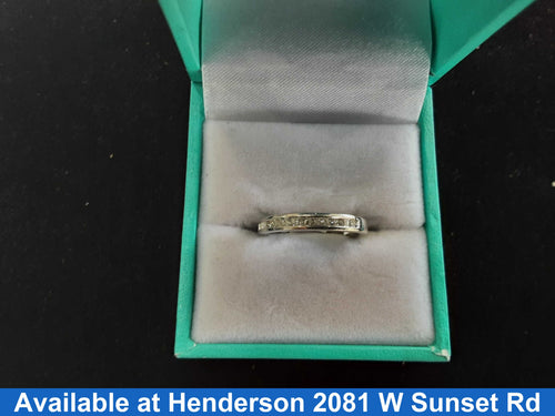 Ring - Wedding Band - White Gold 10k (.417) 1.6 grams Size 7