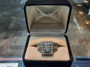 Women's Ring - Yellow Gold 14k (.585) 11.6 grams Size 9.5