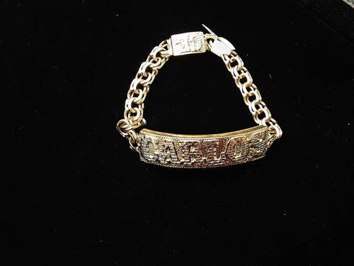 ID Bracelet - Yellow Gold 10k (.417) 34.4 grams 8 inch