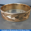 Bangle Bracelet - Yellow Gold 14k (.585) 30.3 grams 8 inch