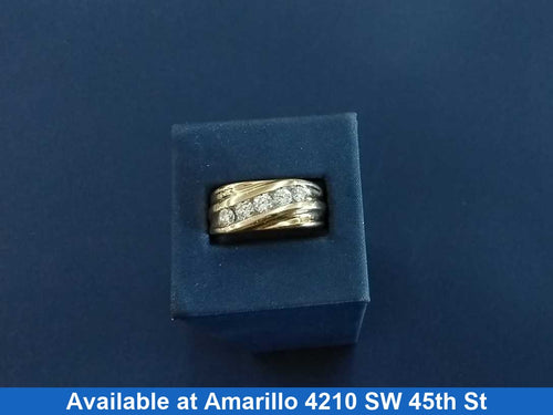 Men's Ring - Yellow Gold 14k (.585) 9.5 grams Size 7