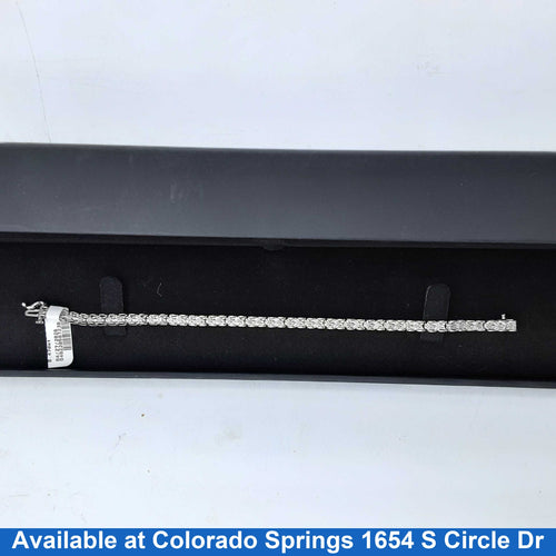 Bracelet - White Gold 10k (.417) 5.9 grams 7 inch