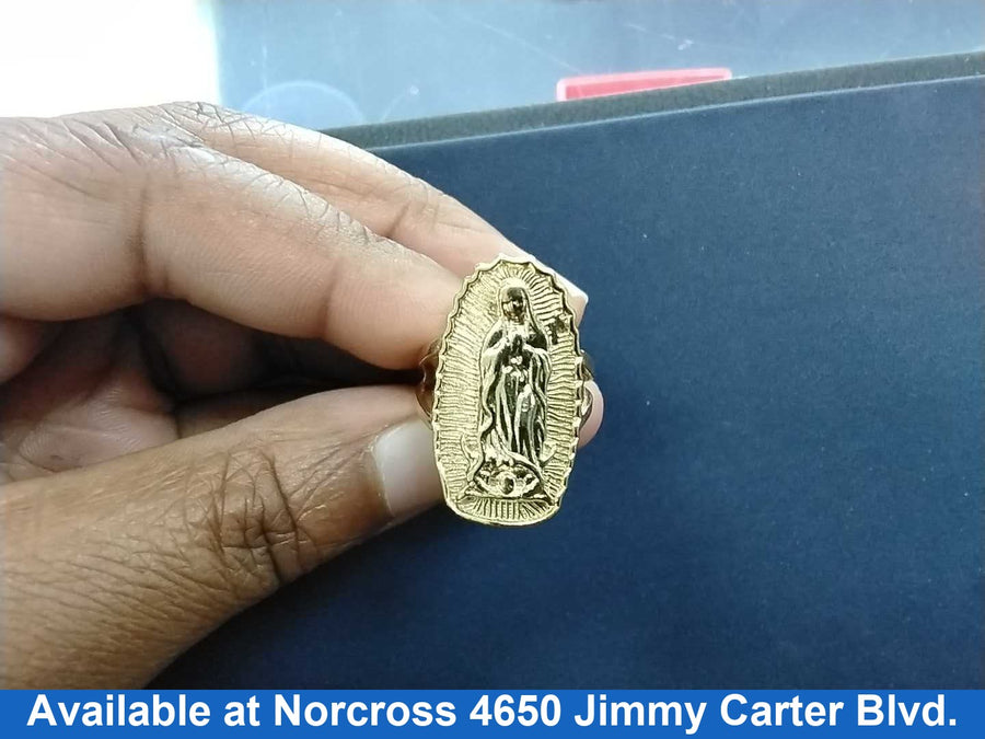 Women's Ring - Yellow Gold 14k (.585) 5.6 grams Size 20