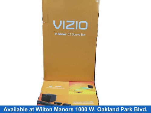 Vizio V51-h6 Black Surround Sound Speaker