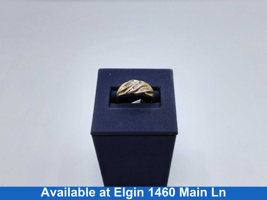 Women's Ring - Yellow Gold 10k (.417) 3.2 grams Size 5